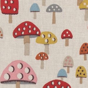 Mini Mushrooms Multi Curtain