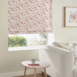 Mini Mushrooms Multi Roman Blind