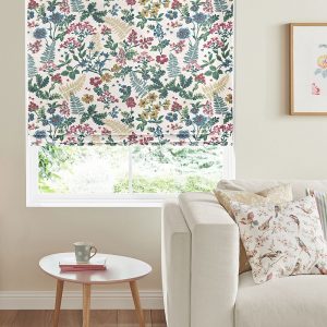 Twilight Garden Multi Roman Blind