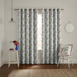 Magical Kingdom Mint Curtain