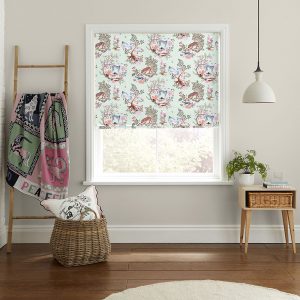 Magical Kingdom Mint Roman Blind