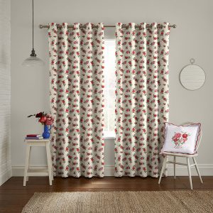 Pomegranate Orange Curtain