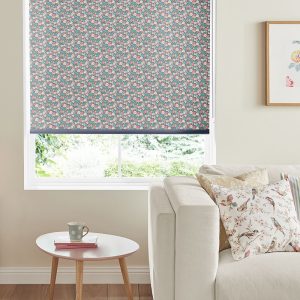 Mews Ditsy Navy Roller Blinds