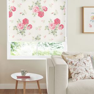 Antique Rose Pink Roller Blinds