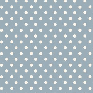 Button Spot Blue Roller Blinds