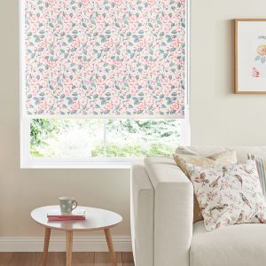 Climbing Blossom Blush Roller Blinds