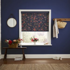 Millfield Blossom Navy Roller Blinds