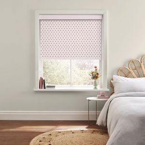 Rose Bud Light Pink Roller Blinds