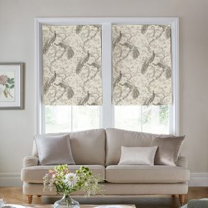 Belvedere Soft Truffle Roman Blind