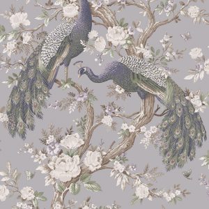 Belvedere Velvet Pale Iris Curtain