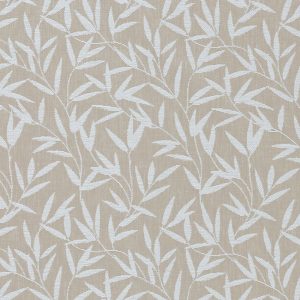 Willow Leaf Chenille Natural Roman Blind