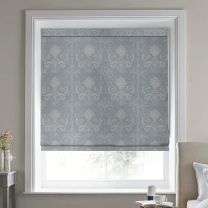 Josette Woven Pale Seaspray Roman Blind