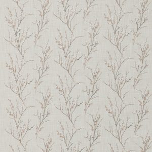 Pussy Willow Embroidery Blush Curtain