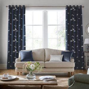 Animalia Midnight Curtain