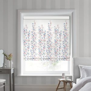 Charlotte Pink Roman Blind