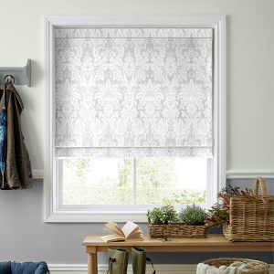 Martigues Silver Roman Blind