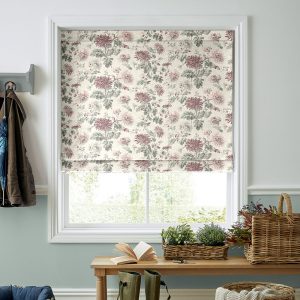 Maryam Mulberry Roman Blind