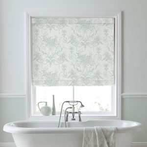 Tuileries Duckegg Roman Blind