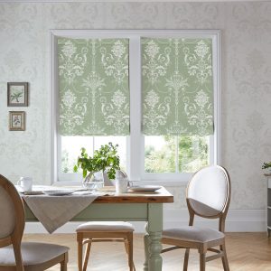 Josette Fresh Green Roman Blind