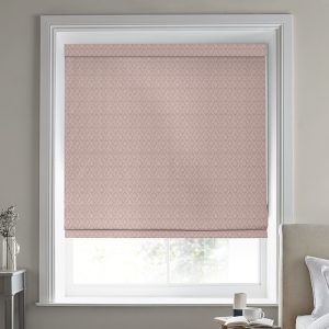 Abingdon Blush Roman Blind