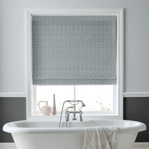 Abingdon Steel Roman Blind