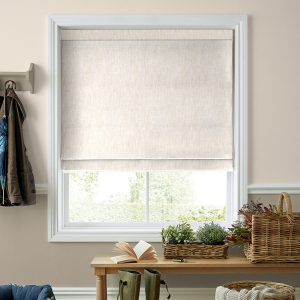 Ambrose Pale Natural Roman Blind