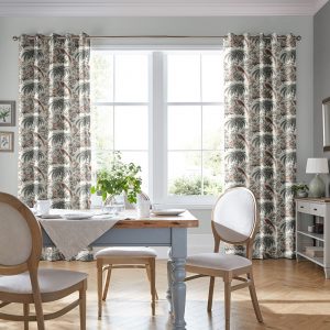 Burdett Slate Curtain