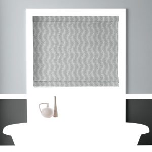 Dee Steel Roman Blind