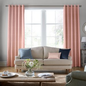 Gower Blush Curtain