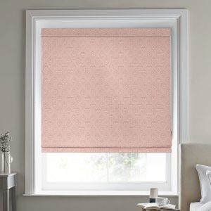 Gower Blush Roman Blind