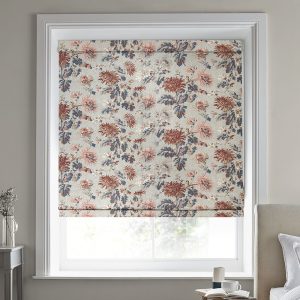 Maryam Cranberry Roman Blind