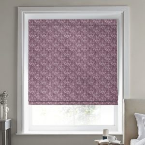 Musica Velvet Dark Ruby Roman Blind