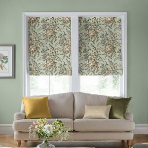 Picardie Amber Roman Blind