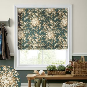 Picardie Velvet Fern Roman Blind