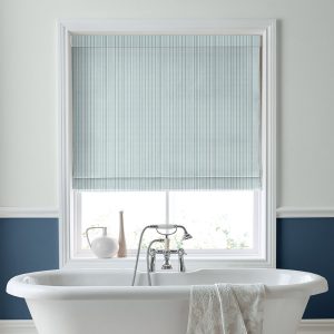 Suffolk Stripe Eucalyptus Roman Blind