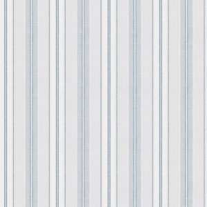 Suffolk Stripe Slate Curtain