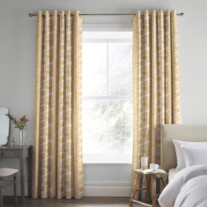 Trecastle Ochre Curtain