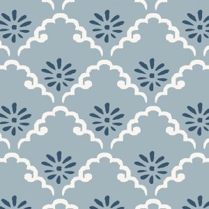 Coralie Pale Seaspray Curtain