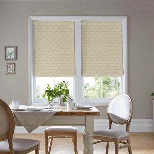 Coralie Natural Roman Blind