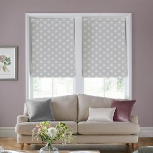 Bonnie Silver Roman Blind