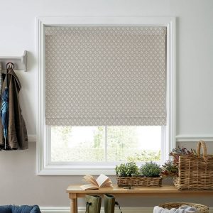 Whitebrook Dove Grey Roman Blind