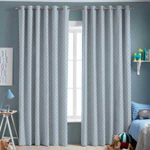 Bowen Star Pale Seaspray Curtain