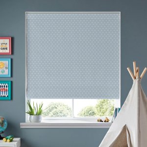 Bowen Star Pale Seaspray Roman Blind