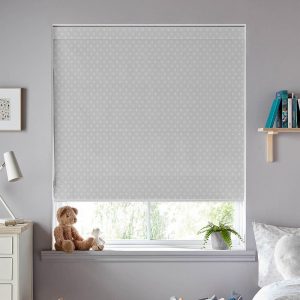 Bowen Star Slate Roman Blind