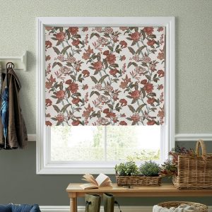 Minera Crimson Roman Blind