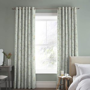 Summer Palace Eau De Nil Curtain