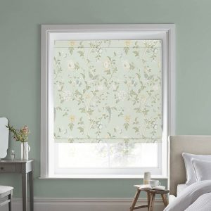 Summer Palace Eau De Nil Roman Blind