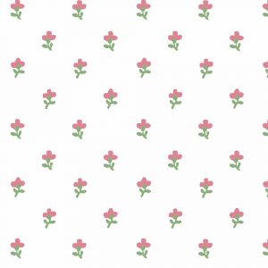 Wood Violet Peony Pink Roman Blind