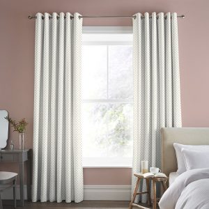 Wood Violet Apricot Curtain