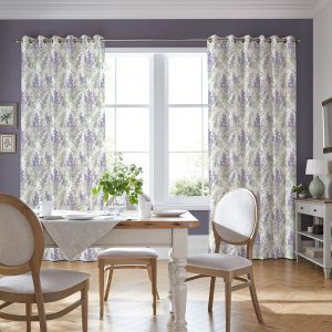 Stocks Lavender Curtain